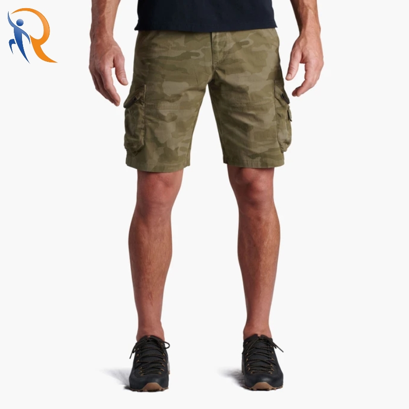 Men's Flap Pockets Cargo Outdoor Casuel Sport Shorts