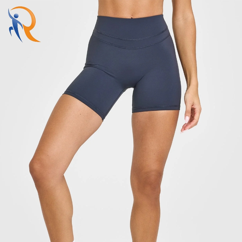 High-waisted 4-way Stretch Butt-lifting Yoga Shorts