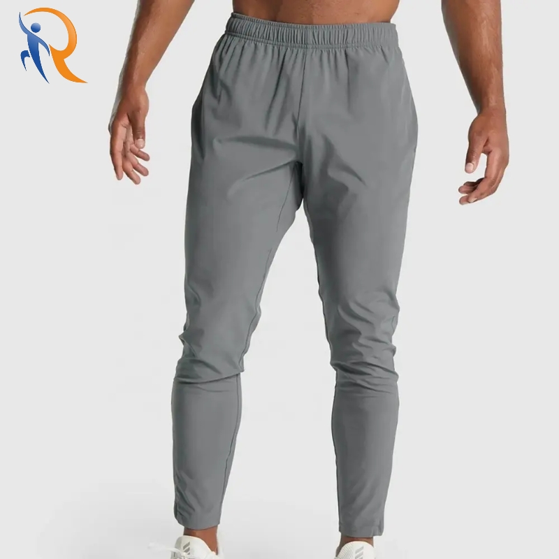 Slim Fit Lightweight Soft 4-way Stretch Sports Nylon Polyester Woven Jogger for Men