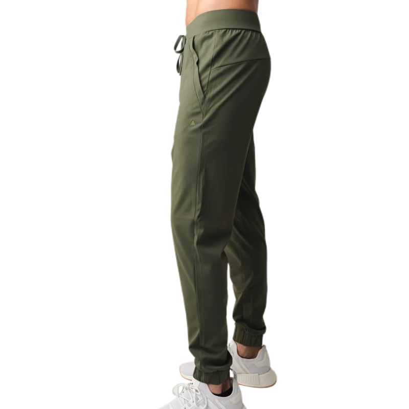 product-Custome Logo Regular Fit Casual Sports Drawstring Midweight Jogger-Ruiteng-img