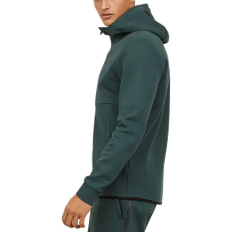 product-Ruiteng-Regular Fit Drawstring Hood Mesh-lined Hood Full-zip Men Sport Jacket-img