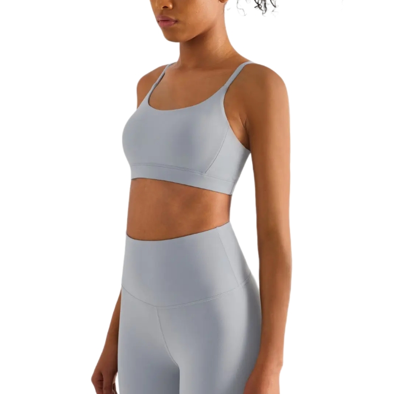product-Spaghetti Shoulder Strap Lightweight Quick Dry Women Sport U Bra-Ruiteng-img