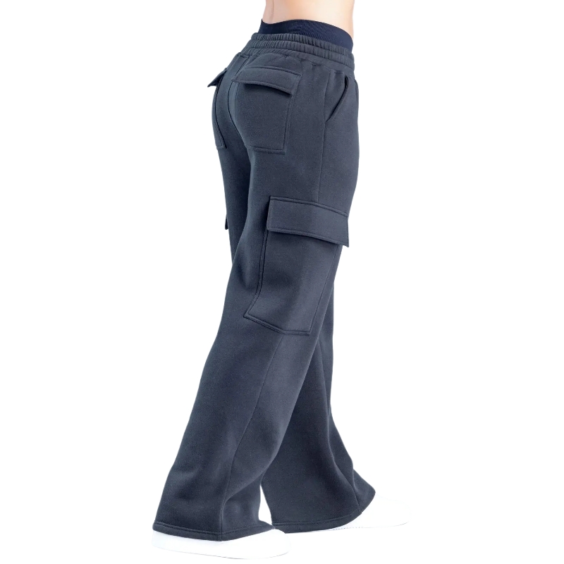 product-Ruiteng-Custom Casual Joggers Athletic Pants Cotton Loose Straight Sweatpants Cargo Pants-im
