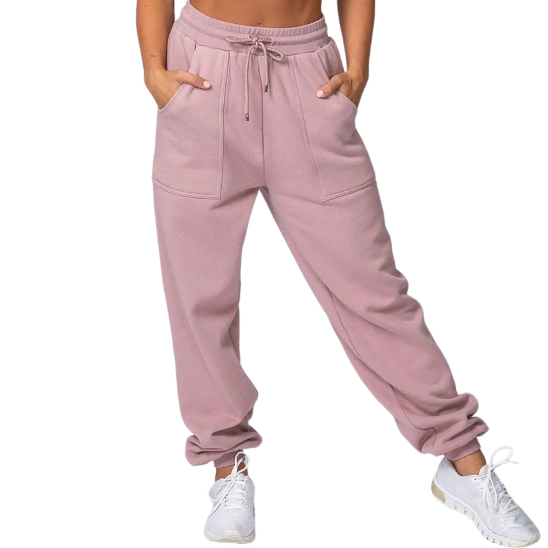 product-Ruiteng-Wholesale French Terry Women High Quality Sportswear Gym Fitness Workout Joggers Pan