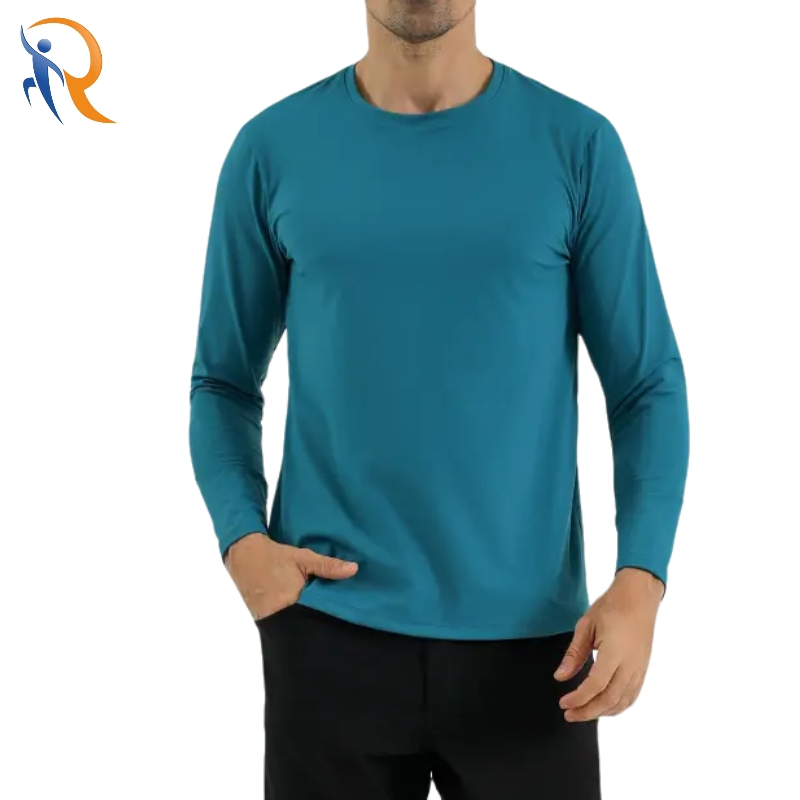 Men's Long Sleeve Quick Drying Breathable Outdoor Sports Fitness T-shirt