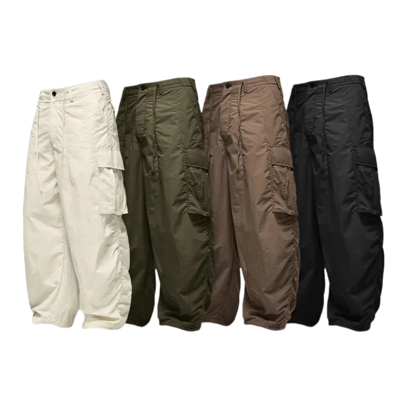 product-Ruiteng-Windbreak Fabric Baggy Cargo Mens Parachute Pants-img