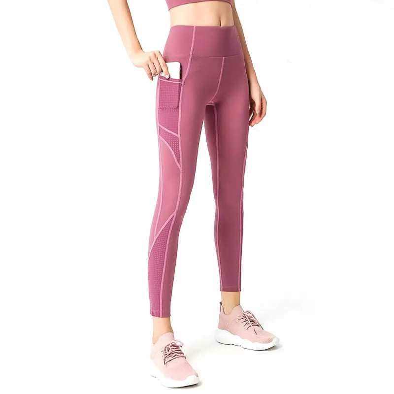 product-Ruiteng-Custom Womens Workout Fitness Backless Top Side Pocket Leggings Two Piece Yoga Set-
