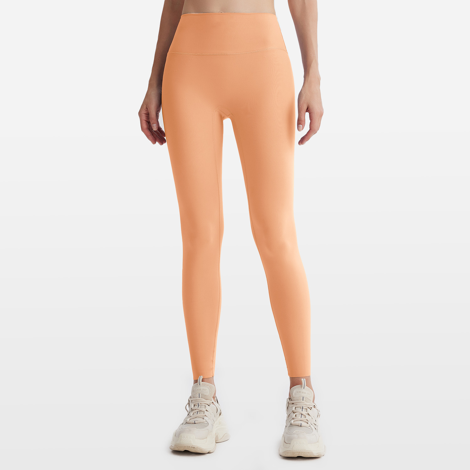 product-High Waisted Butt Lifting Workout Gym Leggings for Women Buttery Soft Athletic Yoga Pants-Ru