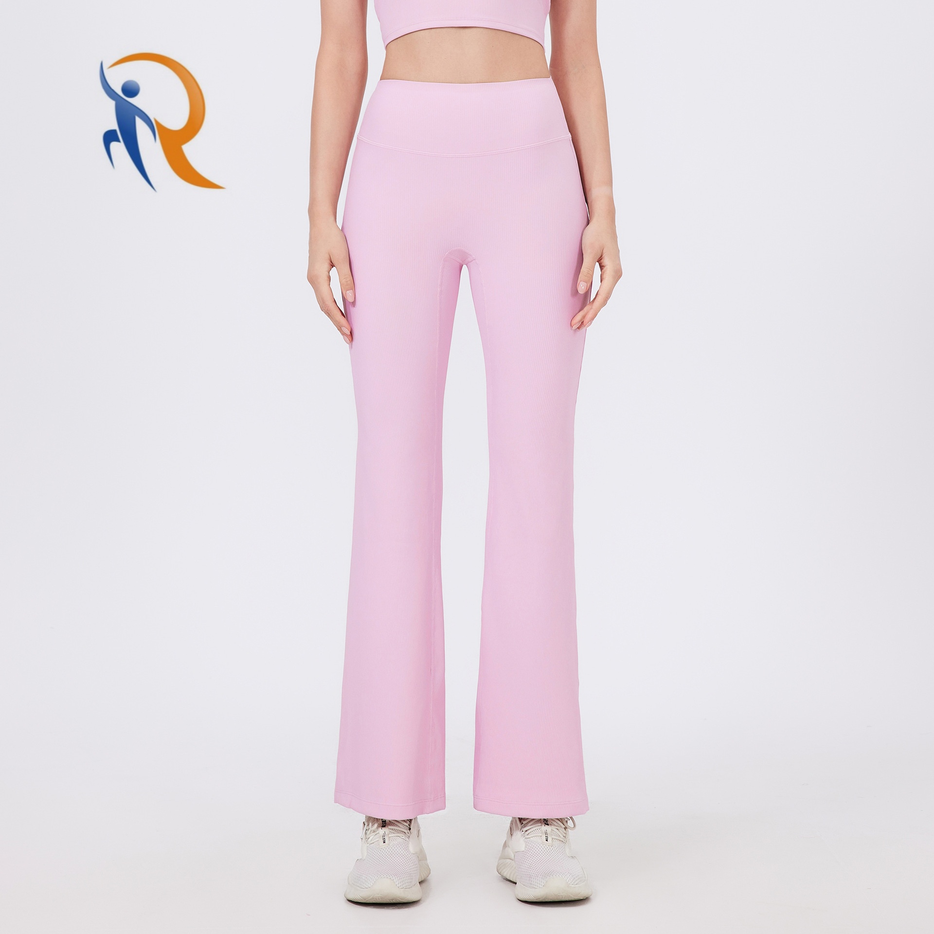 High Waisted Flare Leggings for Women Tummy Control Butt Lifting Workout Yoga Wide Leg Pants