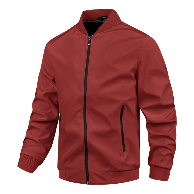product-Mens Lightweight Bomber Jackets Light Windbreaker Casual Stylish-Ruiteng-img