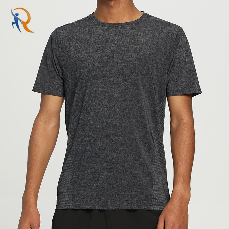 Men's Sports T Shirts,Crew Neck Breathable Quick-Dry Short Sleeve, Lightweight Tee for Athletic Running