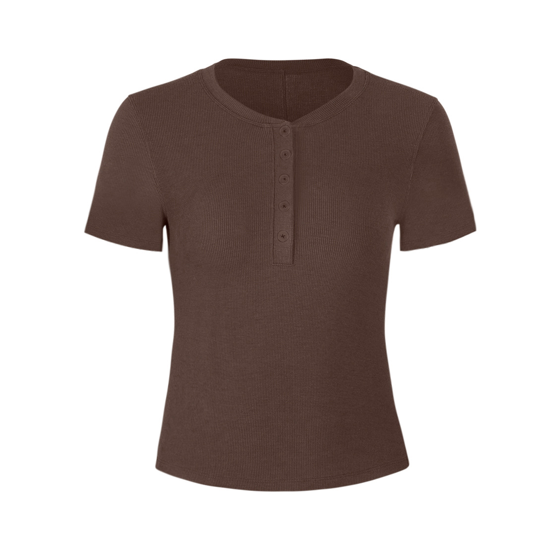 product-confirt althlet shortssleevet-yogashirts yoga wear manufacturer-Ruiteng-img