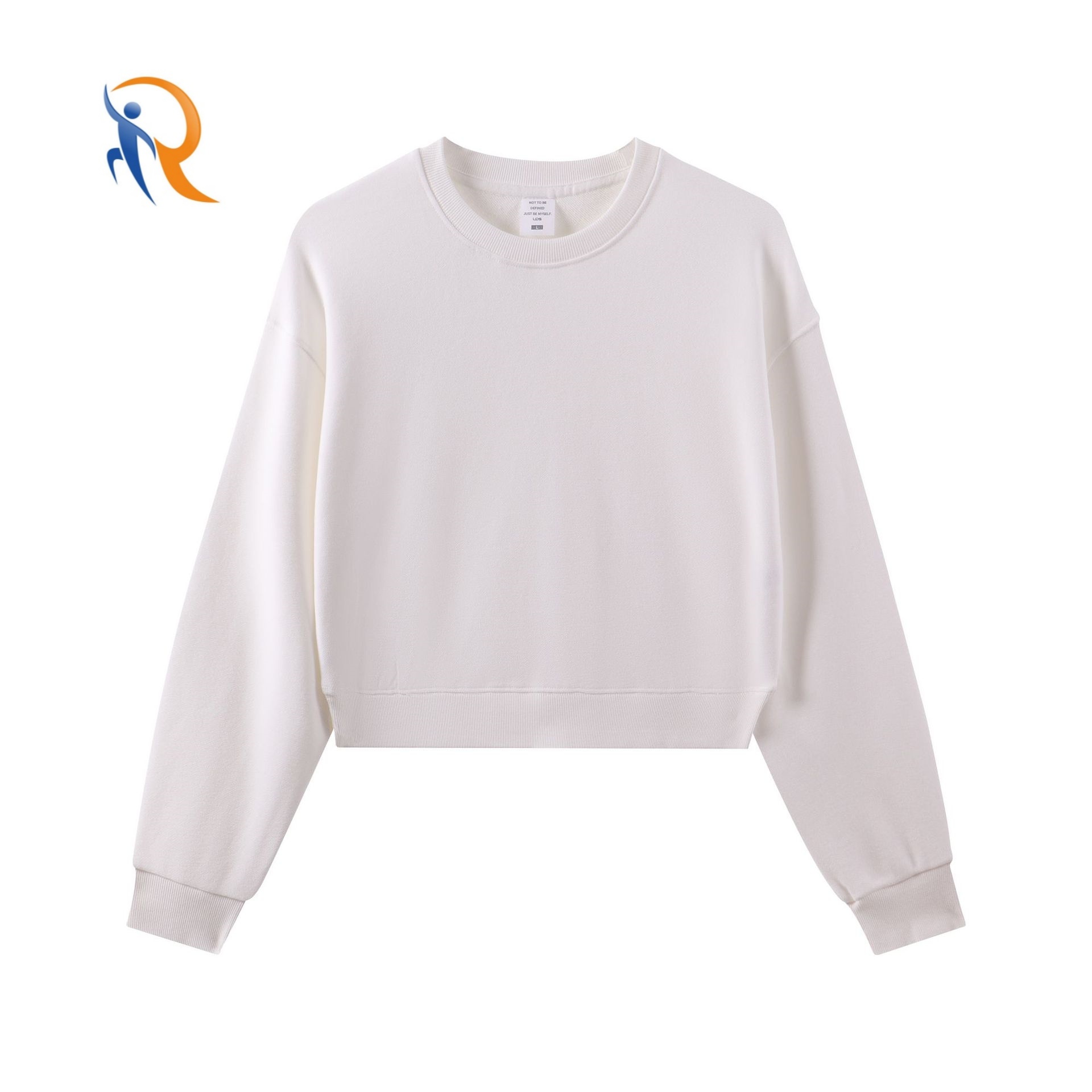 Wholesale Crew Neck Sweat Shirt Women Round Neck Casual Oversized