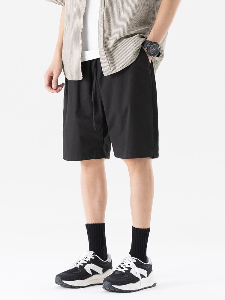 product-Ruiteng-Mens Tropic-Weight Cotton Cargo Shorts-img