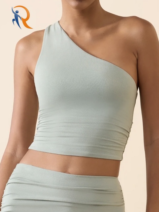 Wholesale Women Top One Shoulder Gym Wear
