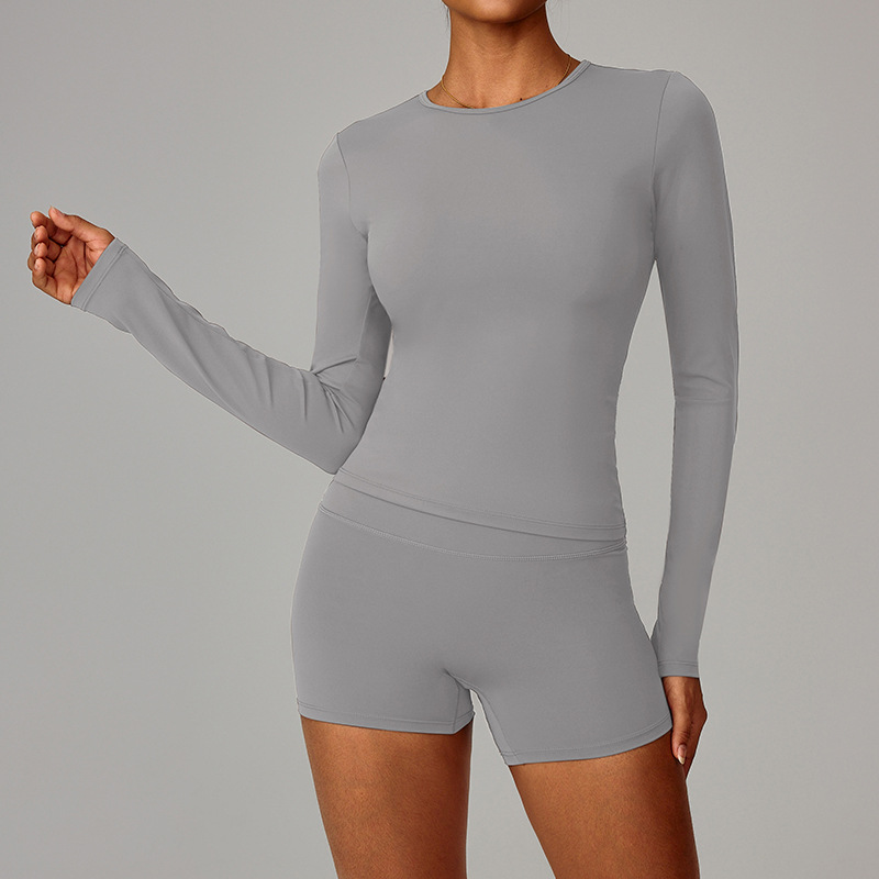 product-Ruiteng-Womens Seamless Long-Sleeve Crew Top-img