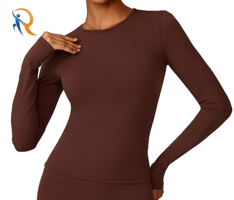 Women's Seamless Long-Sleeve Crew Top