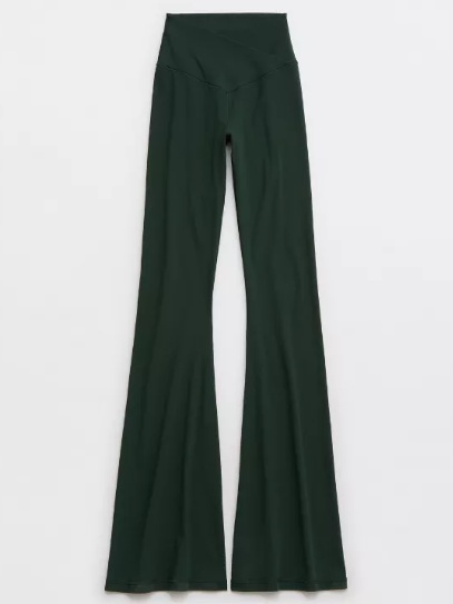product-Ruiteng-High Waisted Crossover Flare Legging-img
