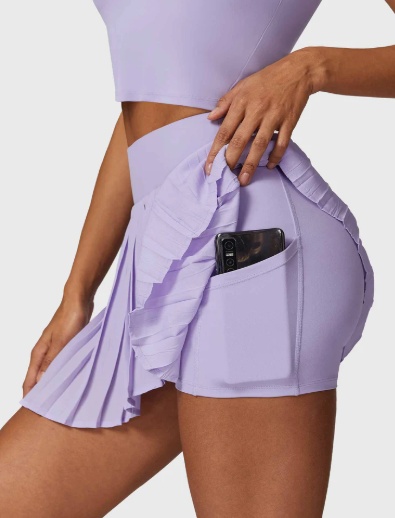 product-Crop Top Tennis Skirt Sets-Ruiteng-img