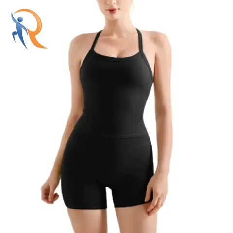 Halter Tank Top Workout Set