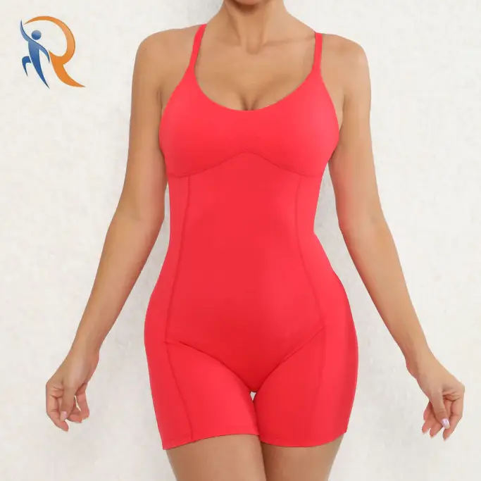 Women's Cutout Back Yoga Jumpsuit | One Piece Activewear