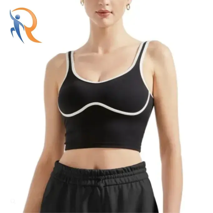 Sweetheart Neckline Sports Bra