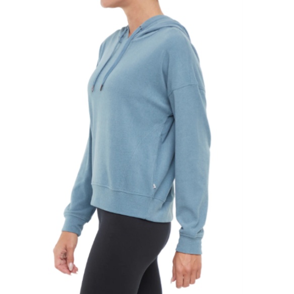 product-Ruiteng-Hood With Functional Drawstring Soft-brushed Double Knit Peached Finish Dropped Shou