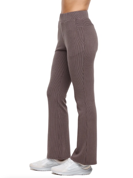 product-Ruiteng-Relaxed Fit Stretch Double Knit Bootcut Leg Elastic Encased Waistband Side Pockets-i