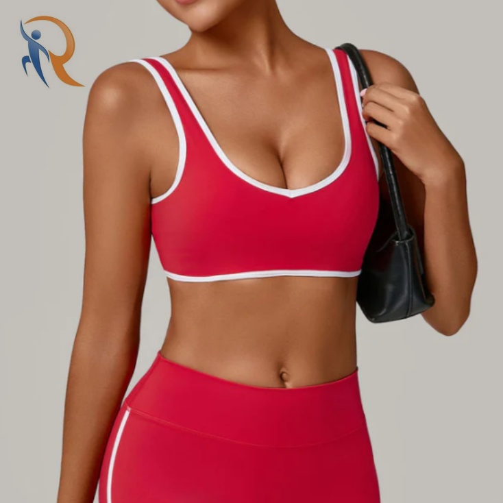 Strap Sports Bra | Shockproof One Piece
