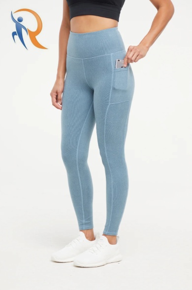 Fitted Double Knit Elastic Encased Waistband Side Seam Pockets Cover stitch Detailing Machine Wash