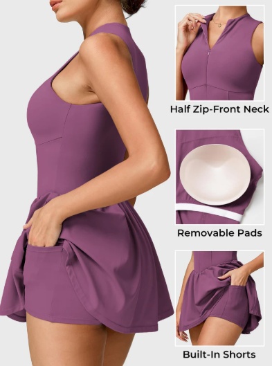 product-Erica Zipper Tennis Dress-Ruiteng-img