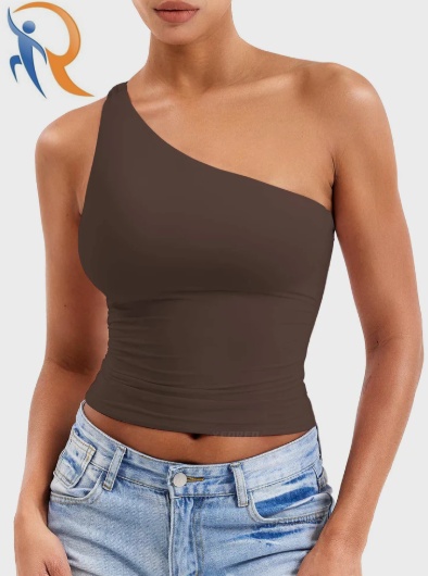 Fanciy One Shoulder Tank Top