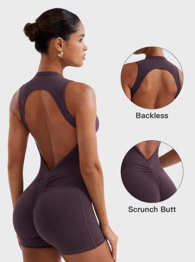 product-Ruiteng-Tessia Backless Scrunch Romper-img