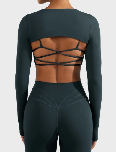 product-Ruiteng-Crissy Long Sleeve Bolero Shrug-img