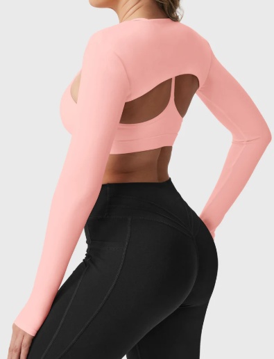 product-Ruiteng-Mini Long Sleeve Bolero Shrug-img