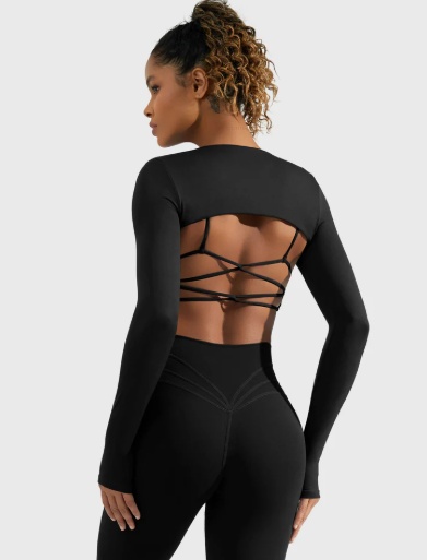 product-Crissy Long Sleeve Bolero Shrug-Ruiteng-img