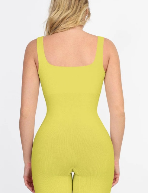product-Ruiteng-Shape wear Seamless Square Neck Smoothing Sport Romper-img