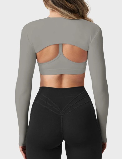 product-Ruiteng-Mini Long Sleeve Bolero Shrug-img