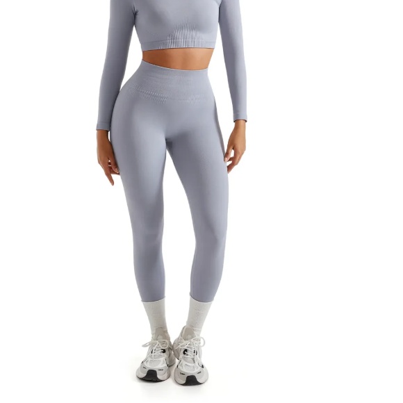 product-Ruiteng-Seamless Crop Top Workout Set - Long Sleeve-img