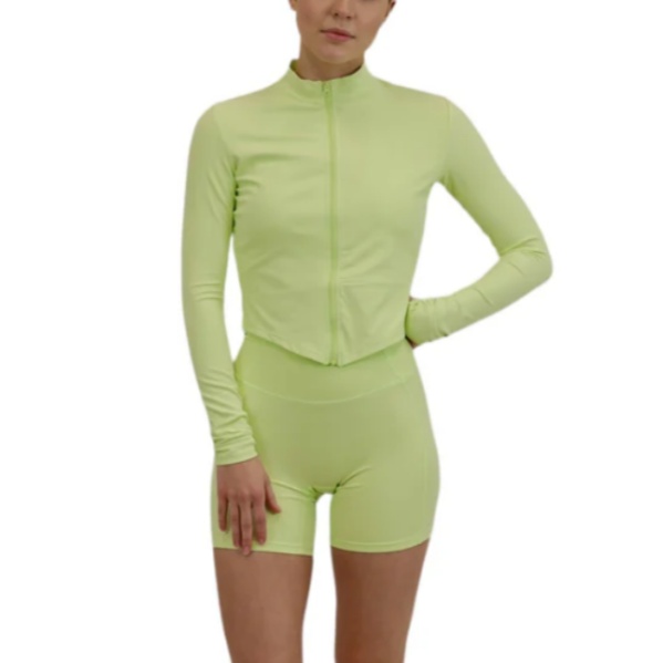 product-Ruiteng-LIME COMPRESSION SHORTS SET-img