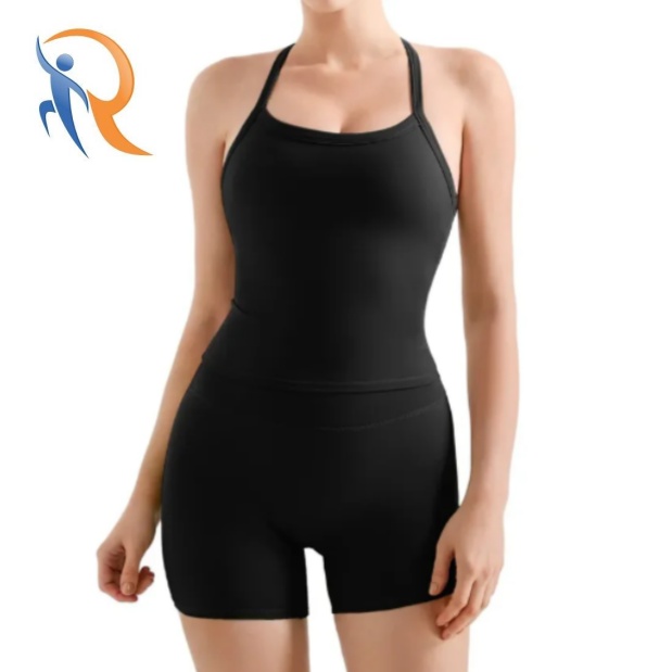 Halter Tank Top Workout Set