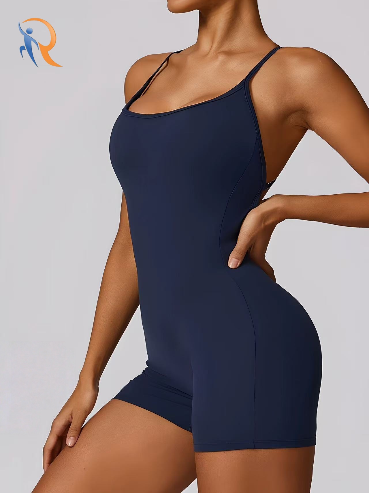 product-Quick-drying skin-feel high-waist yoga jumpsuit-Ruiteng-img