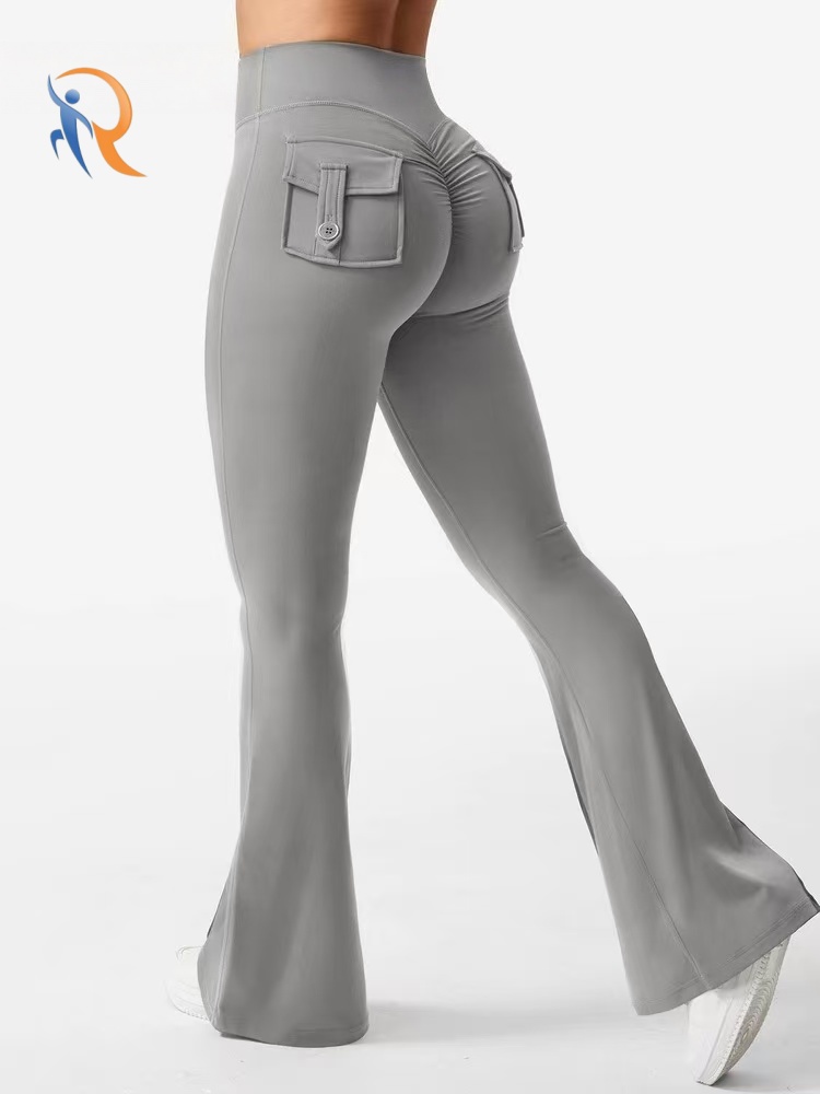 Butt-lifting tapered fitness pants