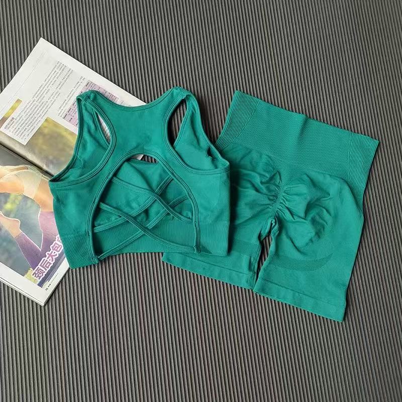product-Seamless High-Waist Gym Set-Ruiteng-img