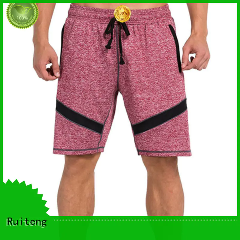 Latest Pretty 2019 OEM Nylon Mens Workout Drawstring Long Apparel Athletic Bottom Custom Casual Shorts Half Pants-RTA1182