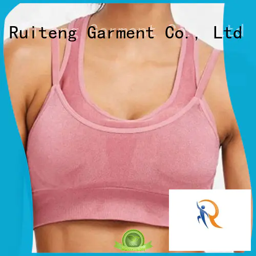 workout deep women neck good sports bras Ruiteng Brand