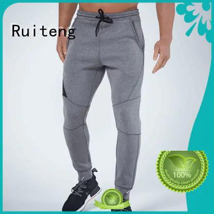 mens grey skinny joggers –rte07 bottoms slim joggers drawstring Ruiteng Brand
