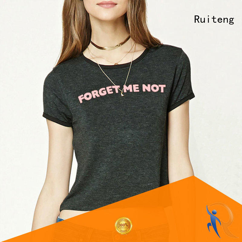 Ruiteng short t shirt company for indoor