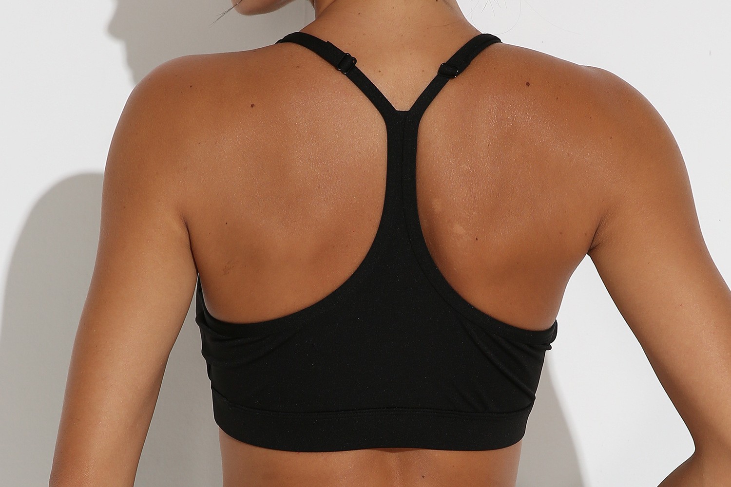 product-Mesh Breathable Yoga Bra Tops Fitness Women Shockproof Sports Bra-Ruiteng-img