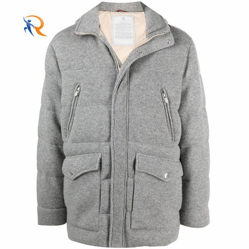 Customized men's down jacket wholesale winter men's coat large size warm coat clothing